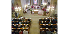 Festgottesdienst zum 50jahrigen Priesterjubiläum von Stadtpfarrer i.R. Geistlichen Rat Ulrich Trzeciok (Foto: Karl-Franz Thiede)